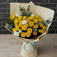 Букет цветов из:  Розы в Красном Маныче