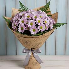 Букет цветов из:  Хризантемы #REPLACE_PRED# Красном Маныче