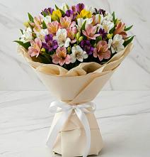 Букет цветов из:  Альстромерии #REPLACE_PRED# Красном Маныче