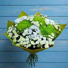 Букет цветов из:  Хризантемы #REPLACE_PRED# Красном Маныче