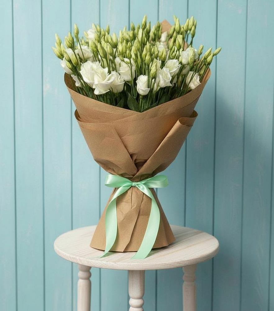 Букет цветов из: Лизиантусы в Красном Маныче