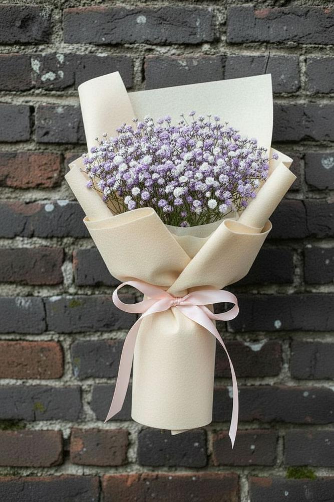 Букет цветов из: Гипсофила в Красном Маныче