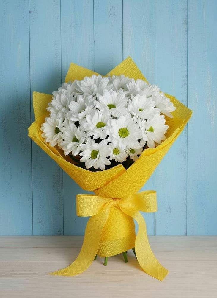 Букет цветов из: Хризантемы в Красном Маныче