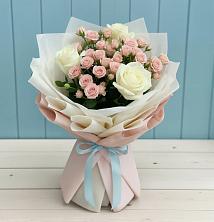 Букет цветов из:  Розы в Красном Маныче