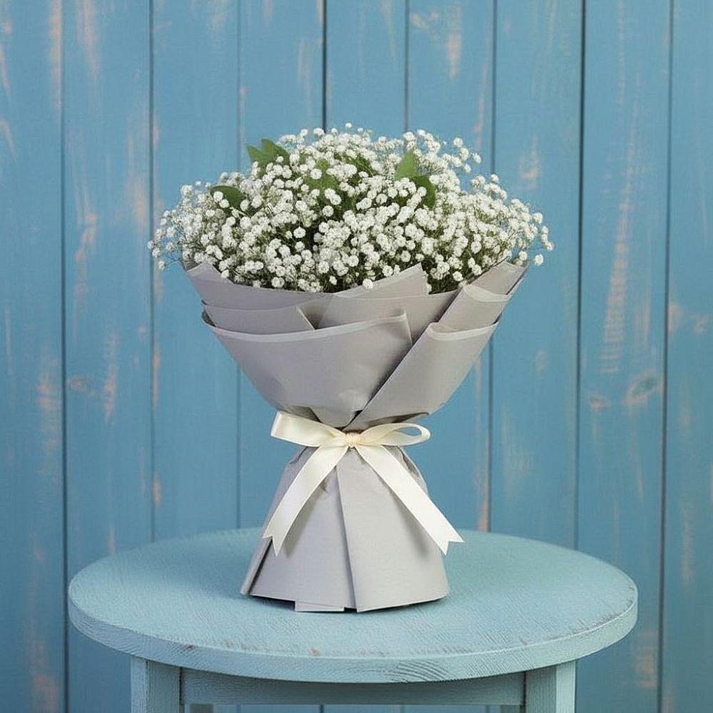 Букет цветов из: Гипсофила в Красном Маныче