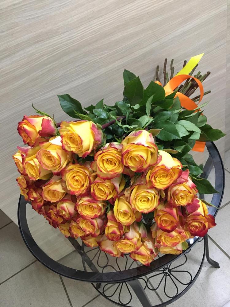 Букет Желтые розы в Красном Маныче