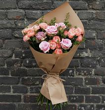 Букет цветов из:  Розы в Красном Маныче