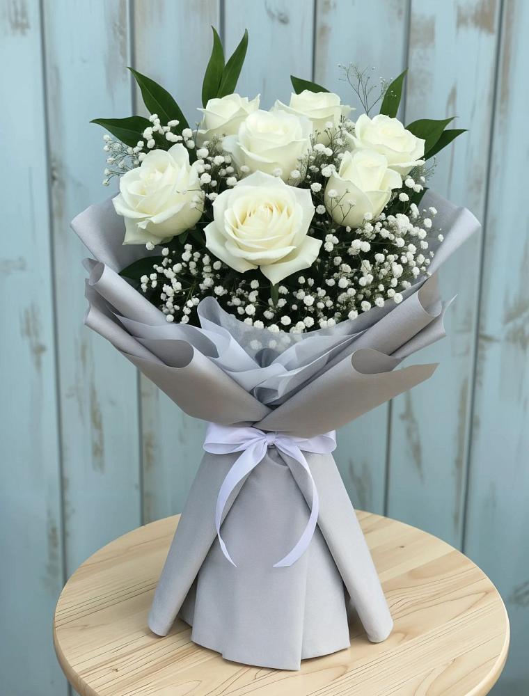 Букет цветов из: Розы в Красном Маныче