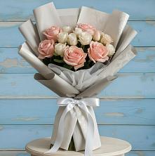 Букет цветов из:  Розы в Красном Маныче