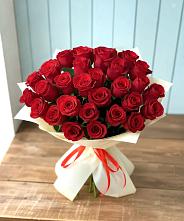 Букет 29 Красных роз в Красном Маныче