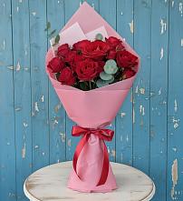 Букет цветов из:  Розы в Красном Маныче