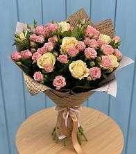 Букет цветов из:  Розы в Красном Маныче