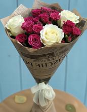 Букет цветов из:  Розы в Красном Маныче