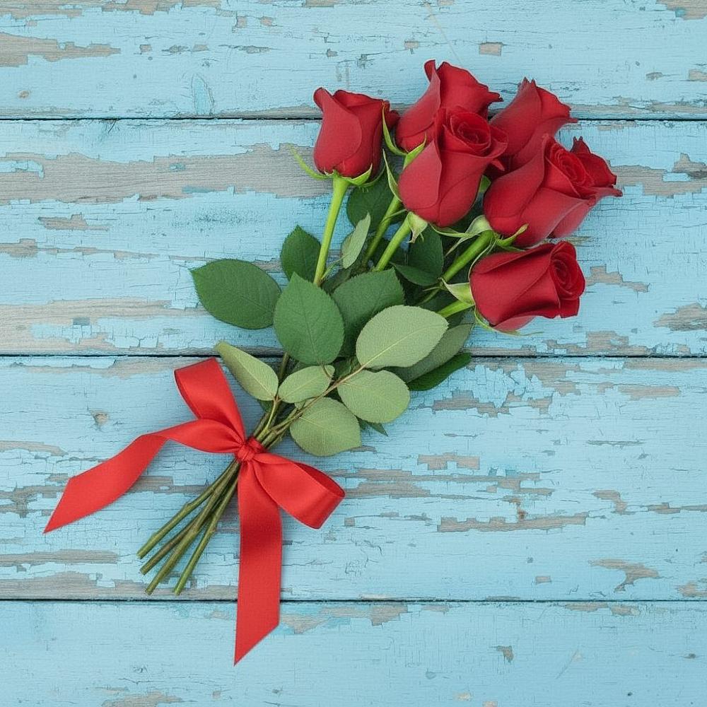 Букет Красные розы в Красном Маныче