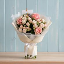 Букет цветов из:  Розы в Красном Маныче