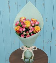 Букет цветов из:  Розы в Красном Маныче